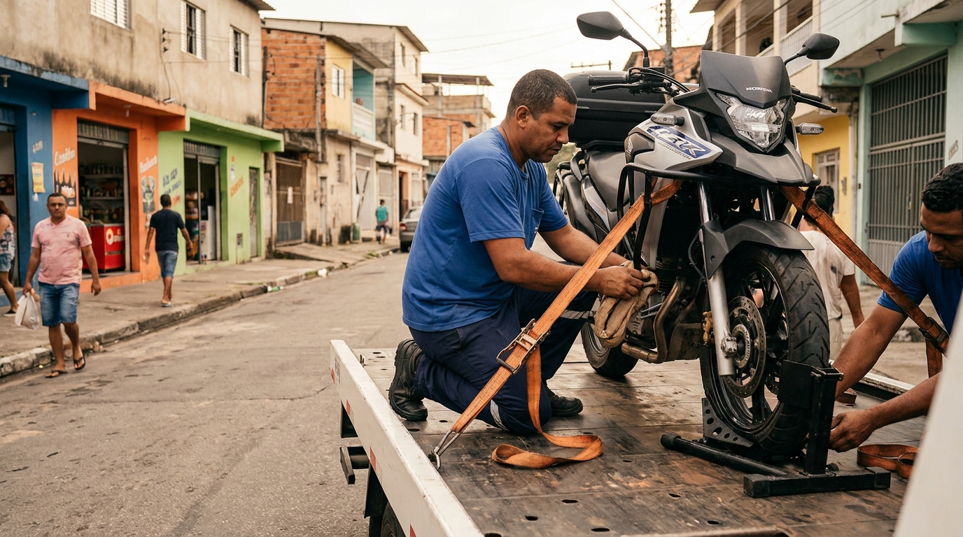 Guincho para Moto perto de mim em Foz do Iguaçu‑PR